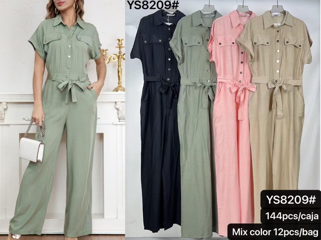 Mono de mujer con cinturón-YS8209