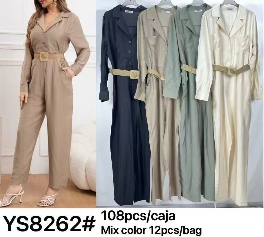 Mono largo con cinturón-YS8262