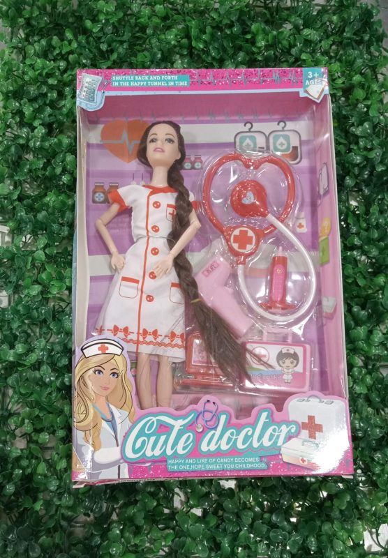 Muñeca doctora con accesorios-FA23