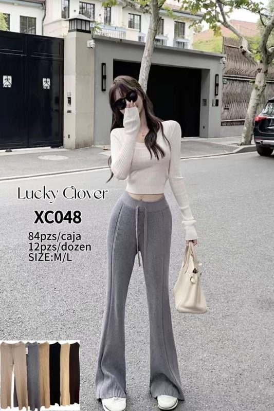 Pantalón acampanado-XC048