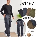 Pantalones cargo para hombre-JS1167 - 1