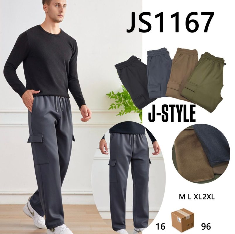 Pantalones cargo para hombre-JS1167