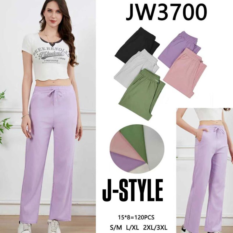 Pantalón casual para dama-JW3700