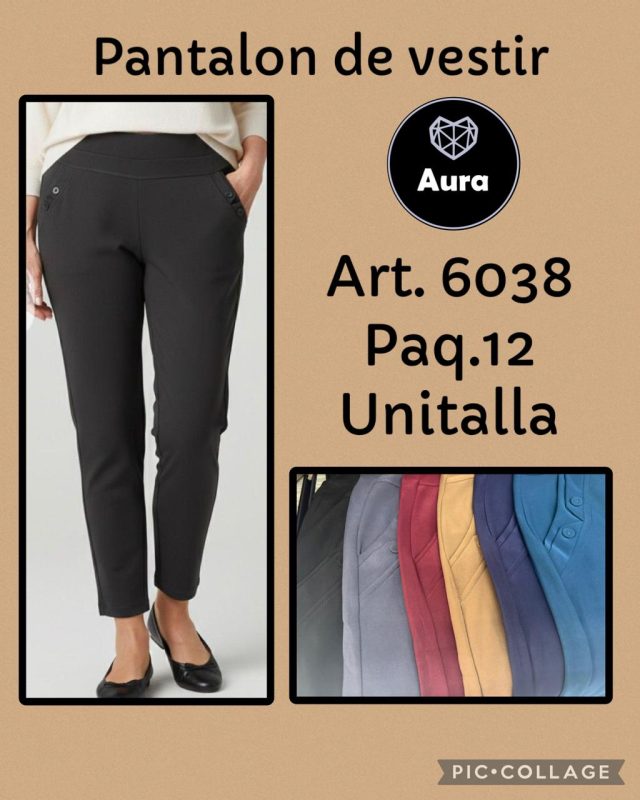 Pantalón de vestir-6038