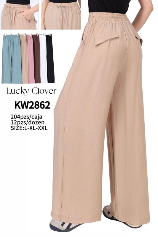 Pantalón palazzo-KW2862