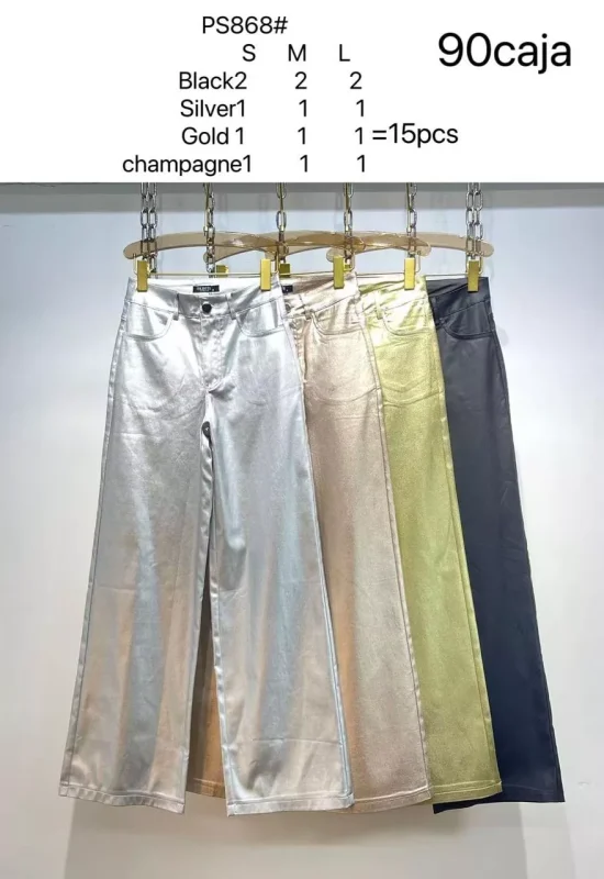 Pantalón acampanado-PS868