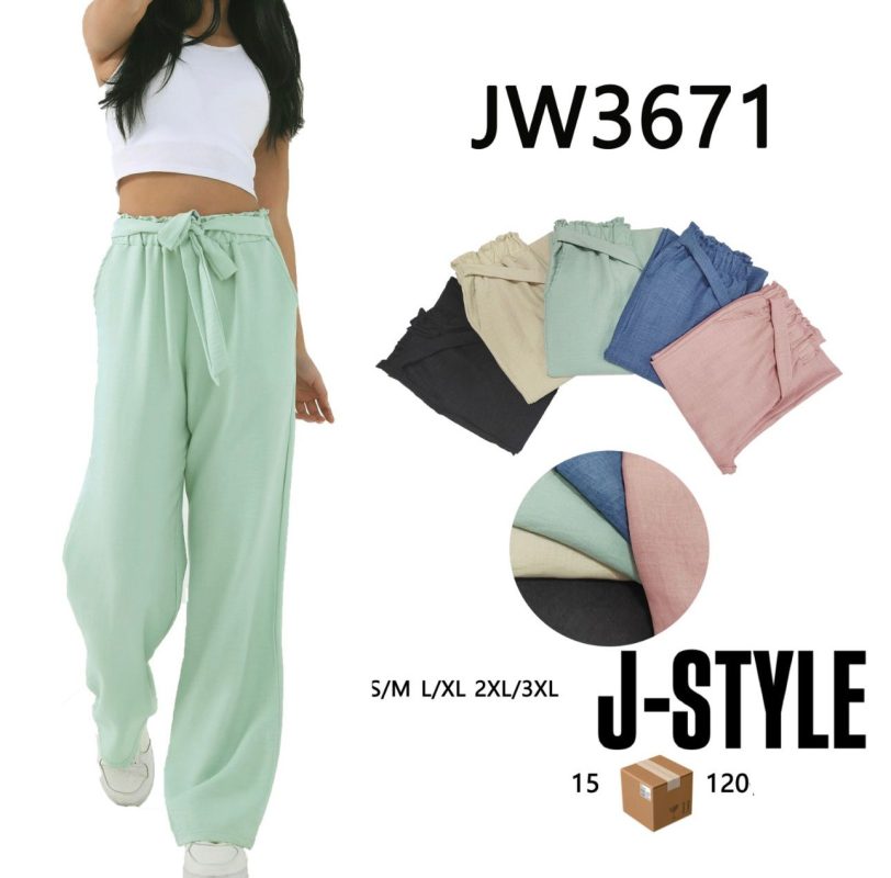 Pantalón Palazzo Mujer-JW3671