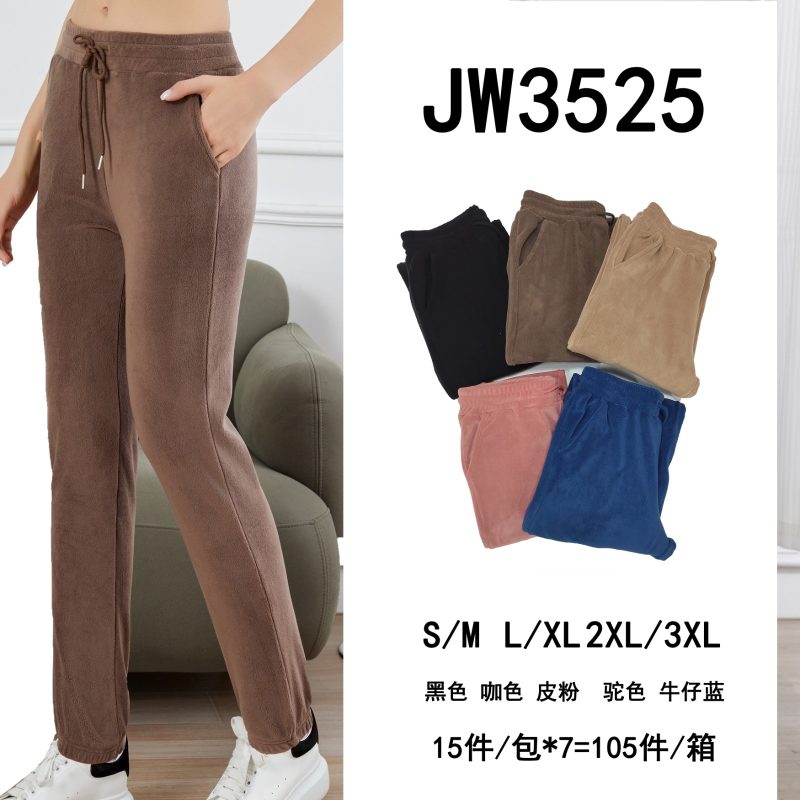 Pantalón polar para mujer-JW3525