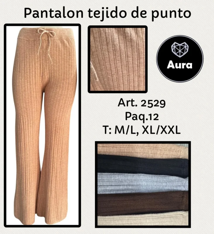 Pantalón tejido de punto-2529