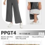 Pantalón Palazzo Afelpado-PPGT4 - 1