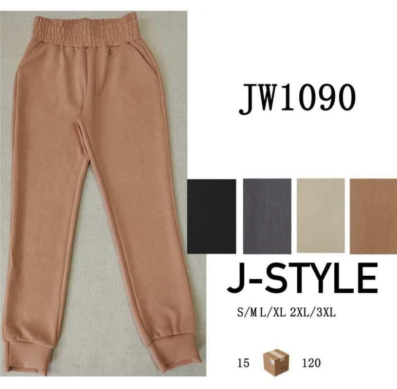 Pantalón tipo jogger para mujer-JW1090
