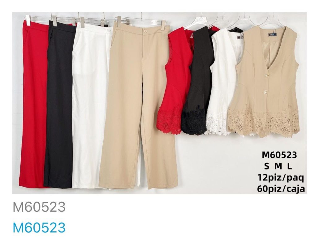 Pantalon y chaleco de vestir-M60523