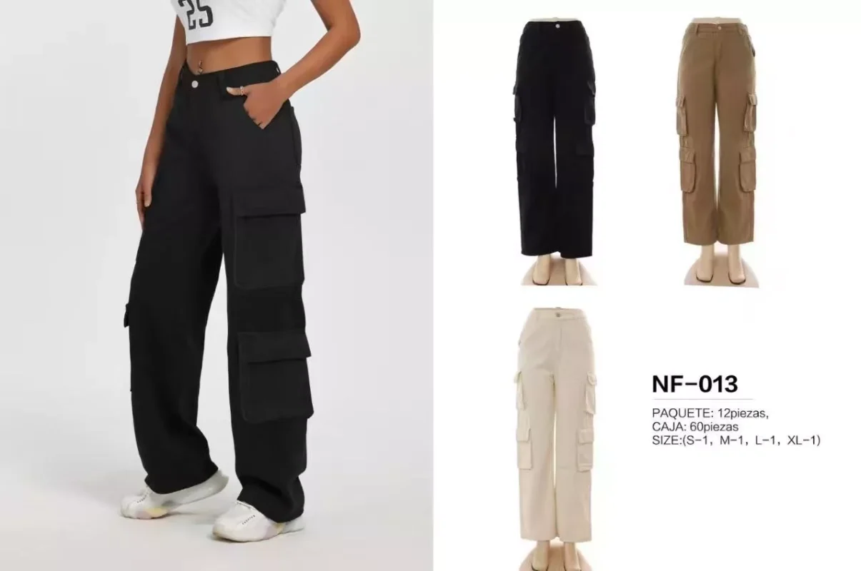 Pantalones cargo-NF013