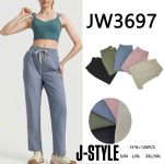 Pantalones deportivos con top-JW3697 - 2