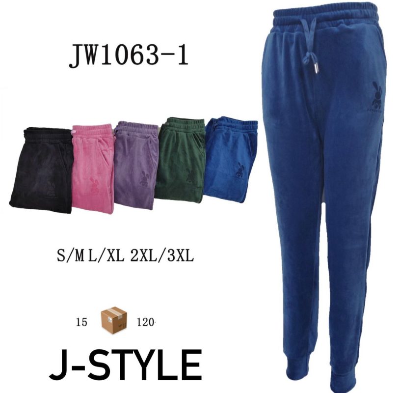 Pantalones de terciopelo para mujer-JW1063-1