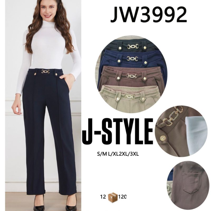 Pantalones formales para mujer-JW3992