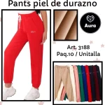 Pantalones piel de durazno-3188 - 1