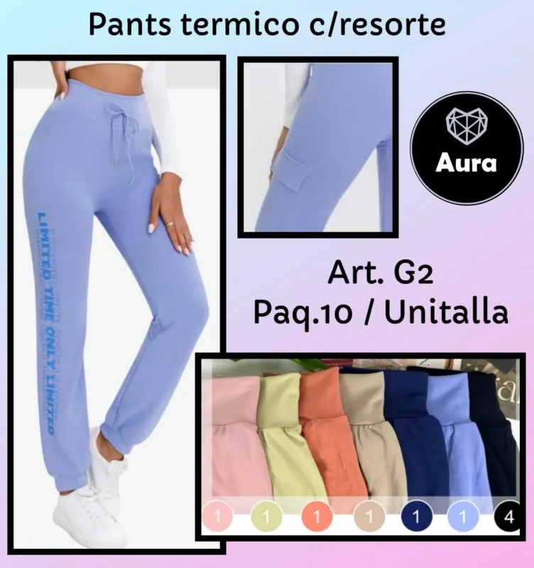 Pants termico con resorte Aura-0-G2