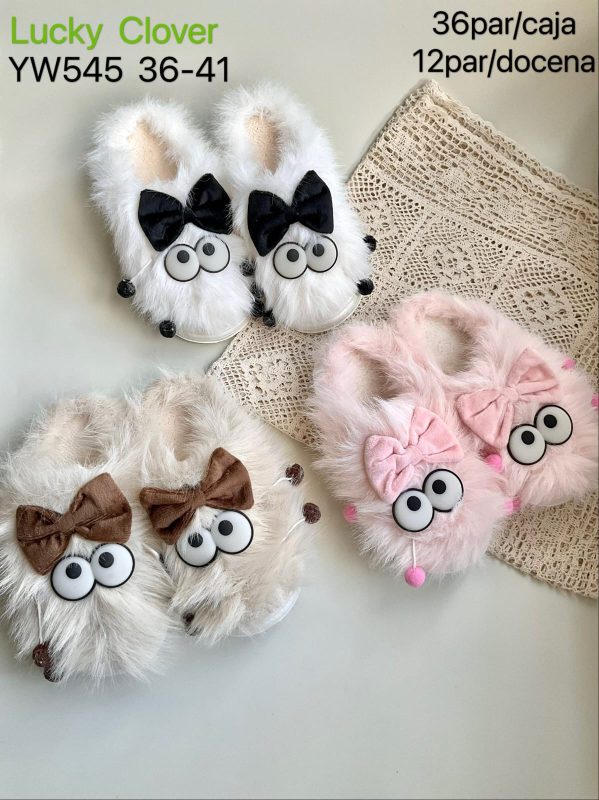 Pantuflas con Diseño de Ojos-YW545