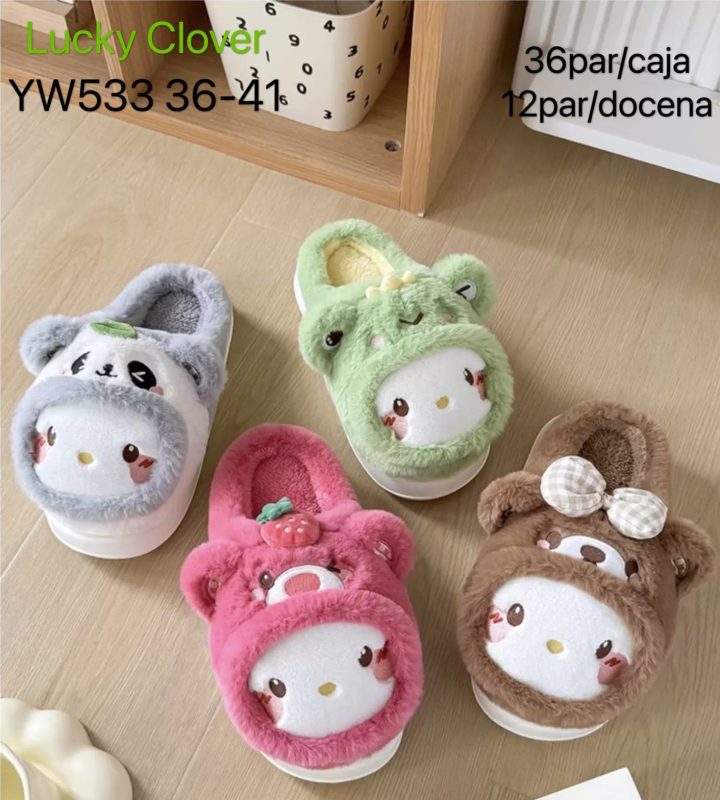 Pantuflas de animales-YW533