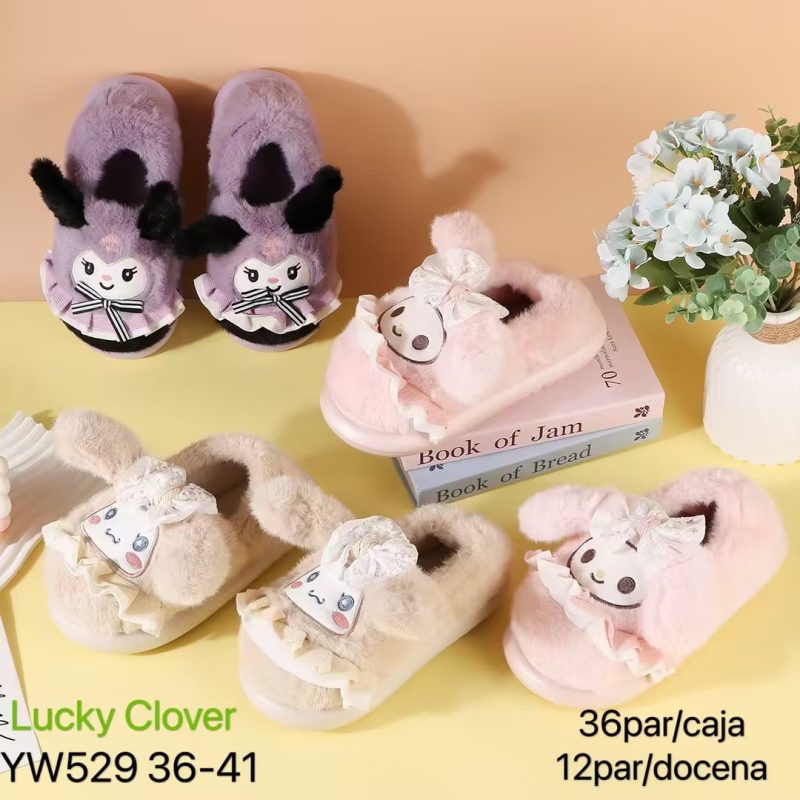 Pantuflas de animales para niña-YW529