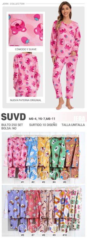 Pijama con Diseños-SUVD