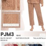 Pijama de felpa con textura-PJM3 - 2