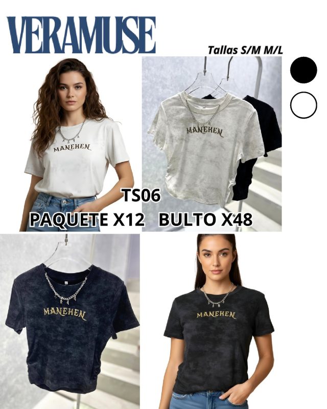 Playera Manehen con cadena-TS06