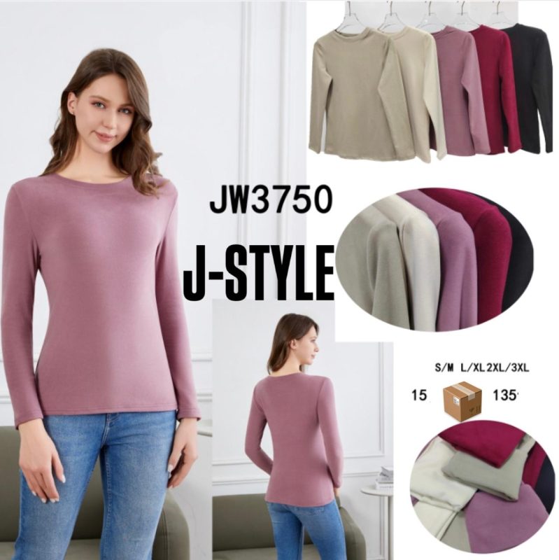 Playera manga larga-JW3750