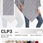 Poncho de Felpa con Cuello Alto-CLP3 - 2