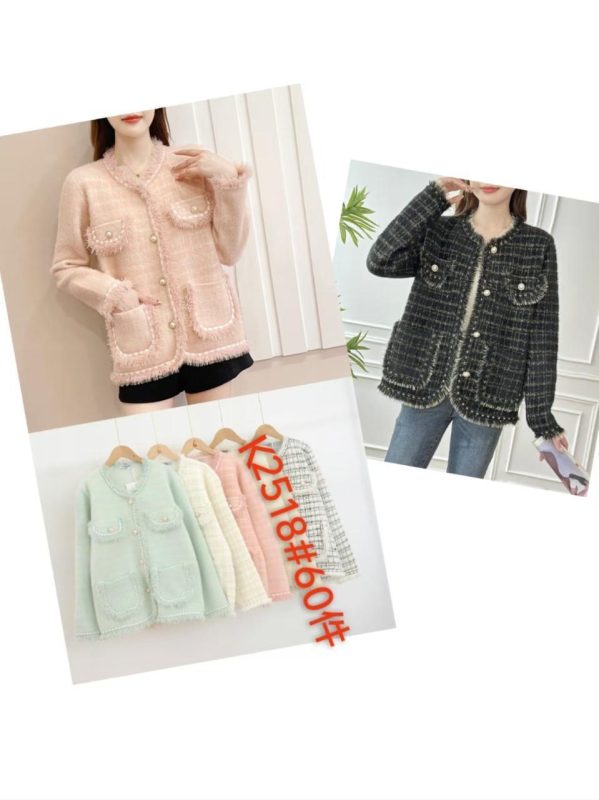 Saco con botones y bolsillos-K2518