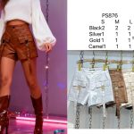 Shorts con bolsillos-PS876 - 2