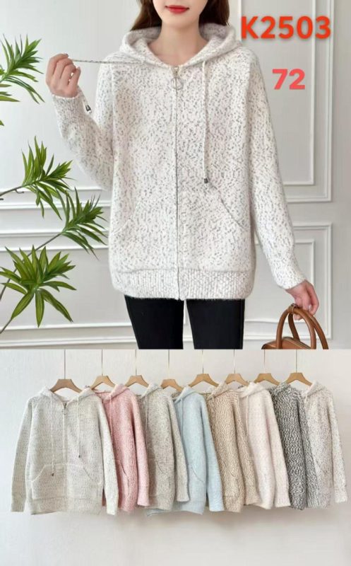 Sudadera con capucha para mujer-K2503