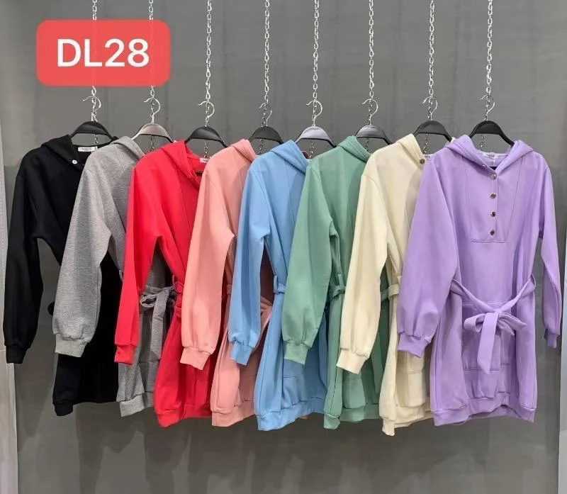 Sudadera con cinturón-DL28