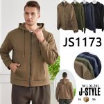 Sudadera con cremallera para hombre-JS1173 - 3