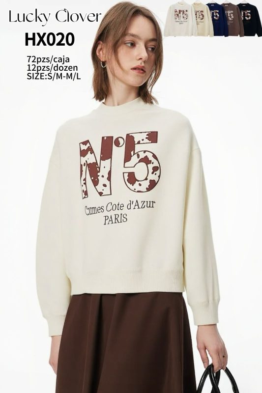 Sudadera N°5 Paris-HX020