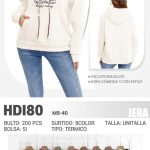 Sudadera térmica con diseño de conejo-HDI80 - 2