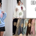 Suéter con flores-EN020 - 1