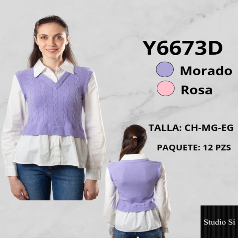 Suéter tejido-Y6673D