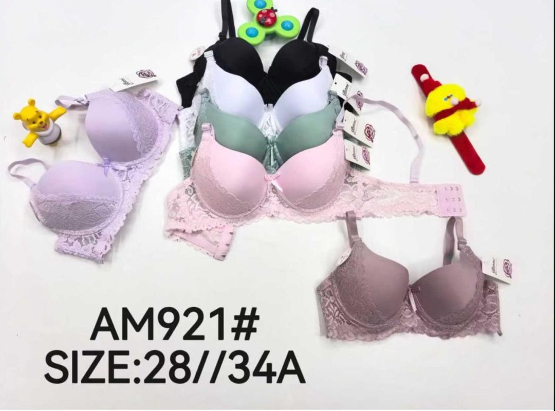 Sujetador con encaje-AM921#