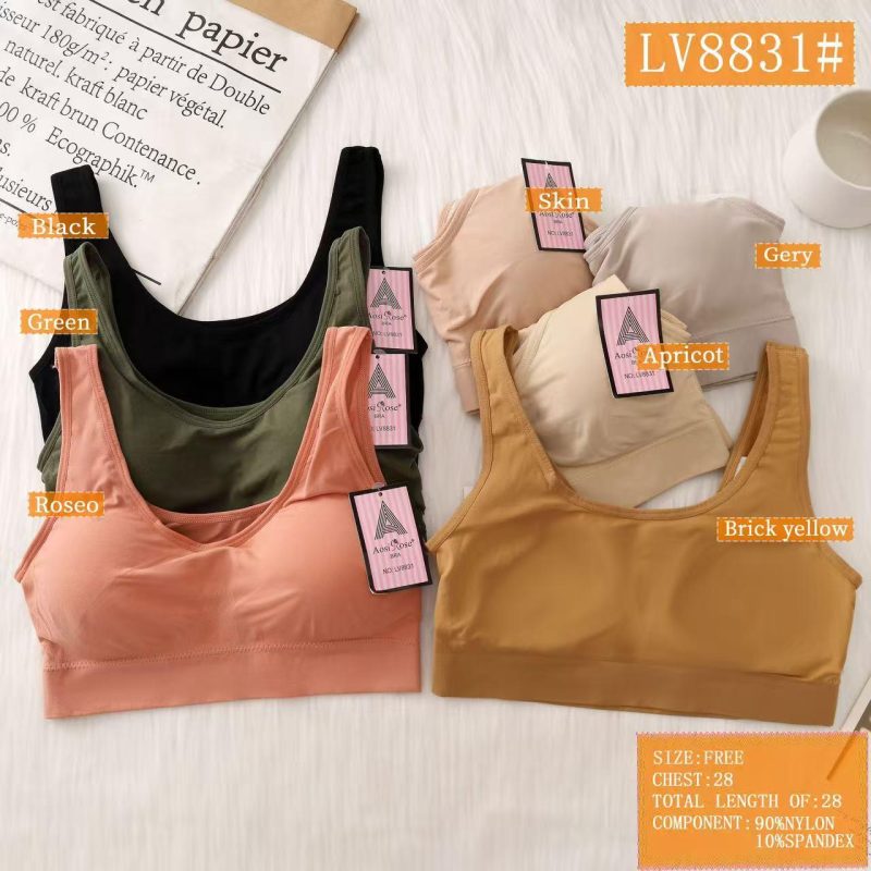Sujetador deportivo sin costuras-LV8831