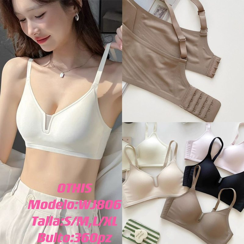 Sujetador sin varillas-WJ806