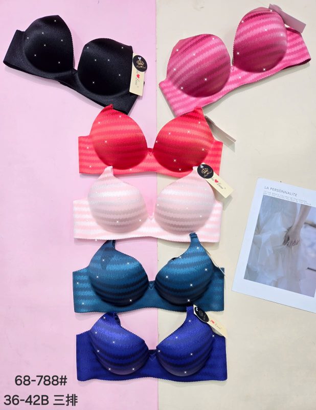 Sujetador strapless con pedrería-68-788#