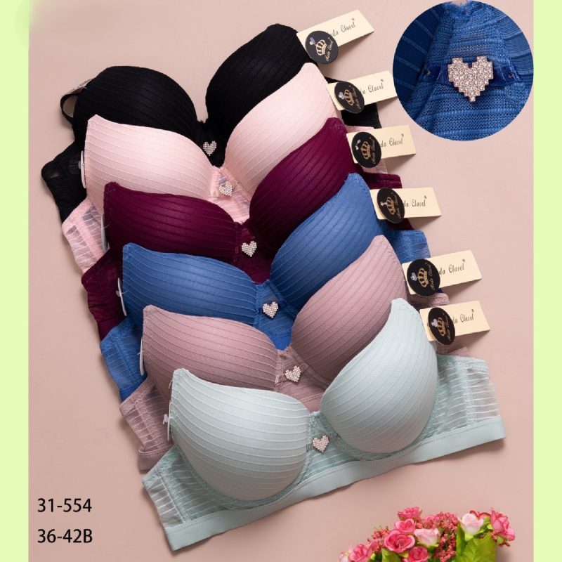 Sujetadores con detalle de corazón-31-554