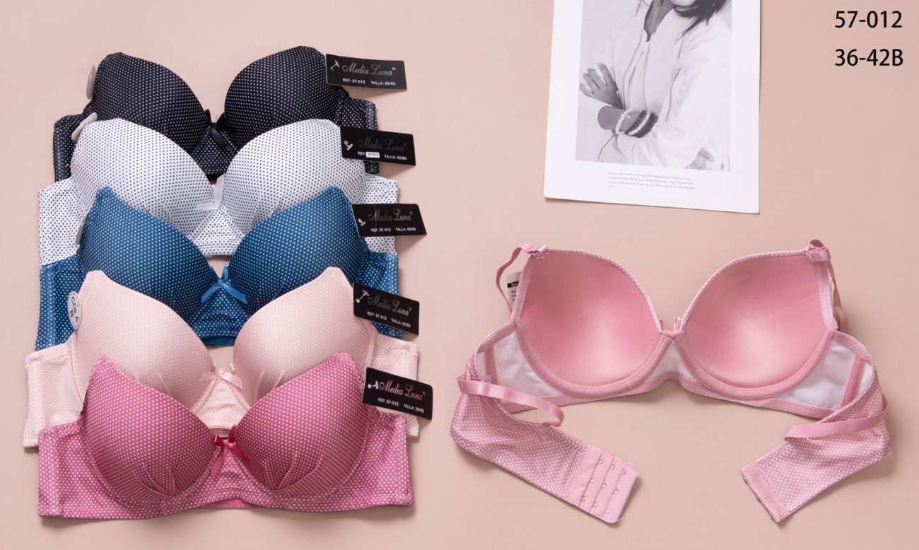 Sujetadores con estampado de lunares-57-012