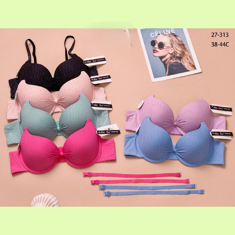 Sujetadores con estampado de lunares-27-313