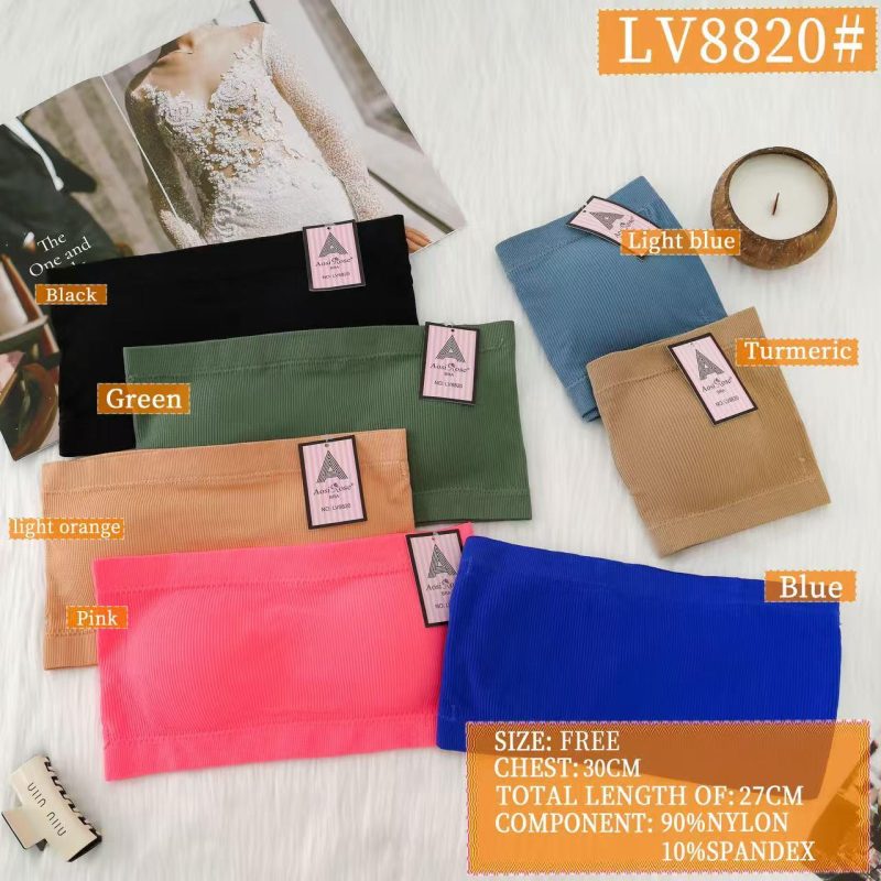 Top bandeau acanalado-LV8820