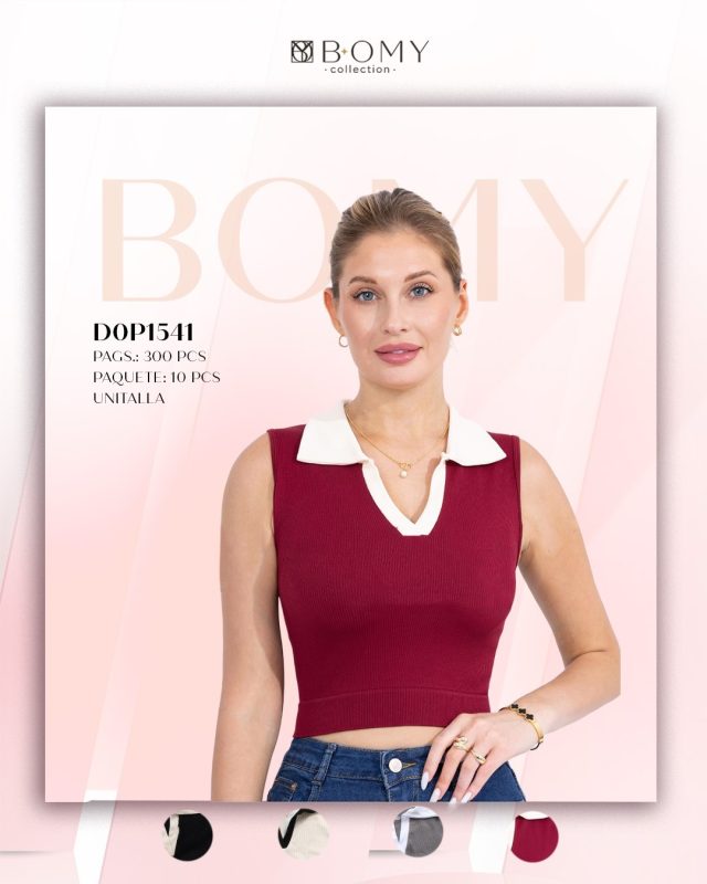 Top con cuello-DOP1541