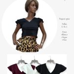 Top con volantes-54132 - 2