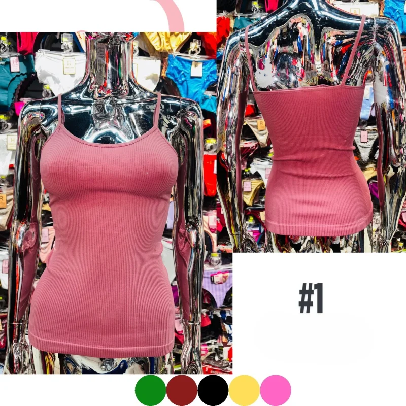 Top de tirantes acanalado-#1